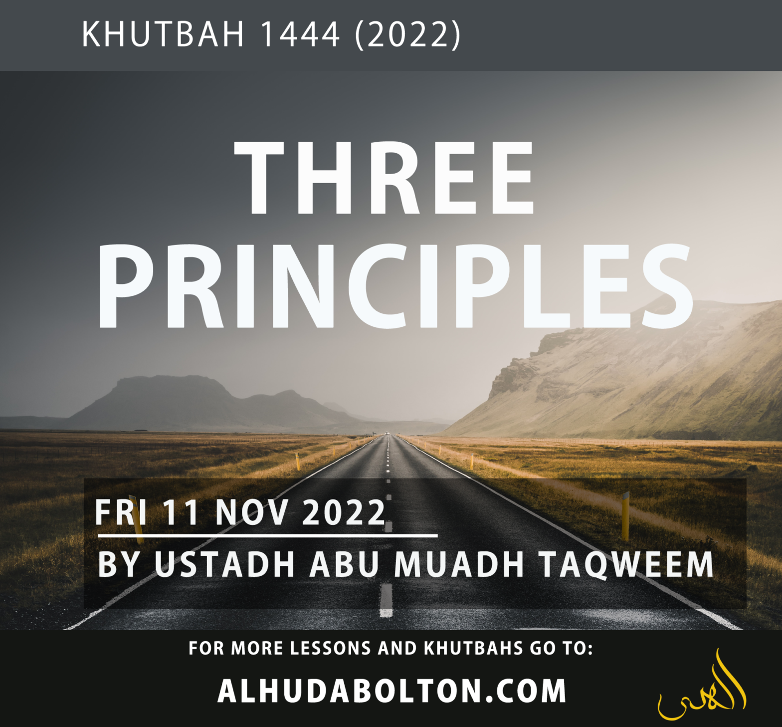 Khutbah: Three Principles