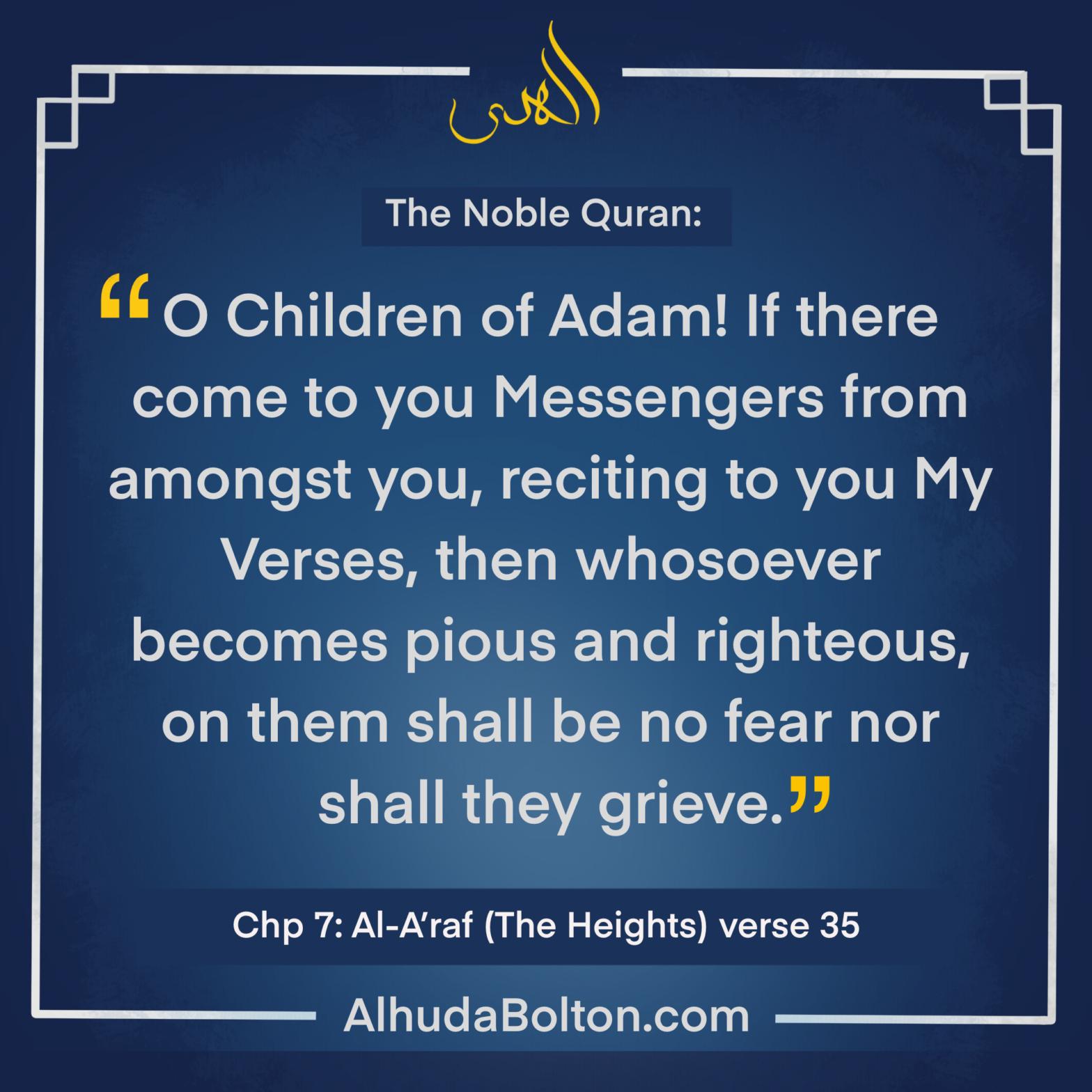 Weekly Quran: “If there come to you messengers”